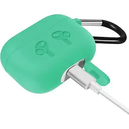Чохол BeCover Silicon Protection для Apple AirPods Pro Green (704498) - мініатюра 3