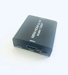 Конвертор-переходник Atcom HDMI-3RCA с блоком питания - мініатюра 3