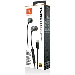 Навушники з мікрофоном JBL Tune 310C Black (JBLT310CBLK) - мініатюра 10
