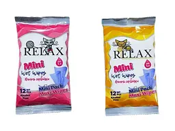 Вологі серветки RELAX 12шт