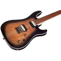 Електрогітара Cort KX300 Open Pore Raw Burst [130678] - мініатюра 6
