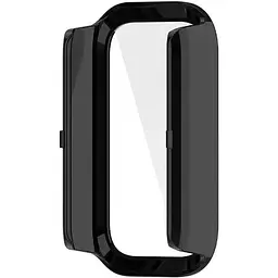 Чохол-накладка DK CDK для Xiaomi Mi Smart Band 9 Active Пластик Gloss Glass Full Cover (018832) (black) - мініатюра 2