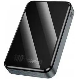 Зовнішній акумулятор Hoco Q30A 20000mAh 130W чорна 6942007634069 - мініатюра 4