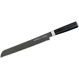 Ніж кухонний для хліба 230 мм Samura MO-V Stonewash (SM-0055B)