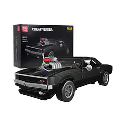 Конструктор дитячий Спортивний автомобіль Brick Set Black 1439 шт.