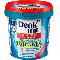 Плямовивідник Denkmit Oxi Power для кольорової білизни 750 г (4066447294774)