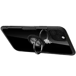 Чохол Primolux Ring Magnetic Stand для Apple iPhone 11 Pro Max Black - мініатюра 2