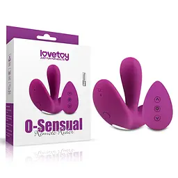 Вібратор Lovetoy O-Sensual Remote Ride 9 см фіолетовий - мініатюра 13