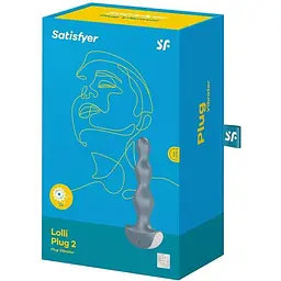 Анальний стимулятор-намистини з двома моторами Satisfyer Lolli-Plug 2 - мініатюра 2