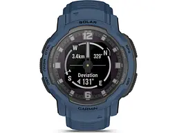 Смарт-годинник Garmin Instinct Crossover Solar Tidal Blue (010-02730-12/02) - мініатюра 2