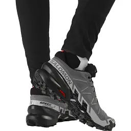 Кросівки Salomon outdoor Speedcross 6 10 Quiet Shade/Black/Pearl Blue - мініатюра 8
