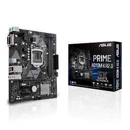 Материнська плата Asus H310M-K Prime R2.0 LGA 1151v2 (PRIME H310M-K R2.0) Б/В - мініатюра 2