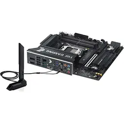 Материнська плата Asus TUF Gaming B850M-PLUS WIFI sAM5 B850 4xDDR5 M.2 HDMI DP Wi-Fi BT mATX - мініатюра 8