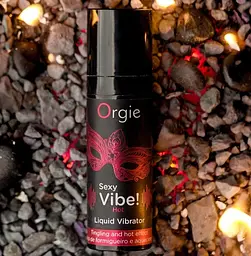 Рідкий вібратор Orgie Sexy Vibe, 15 мл - мініатюра 3