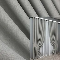 Комплект штор VR-Textil Scandi блэкаут 2 шт 150x270 см серый (1900ш)