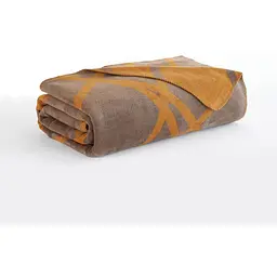 Плед бавовняний Modernist Hardal-Bej 200×220 см Istanbul pbe0051141