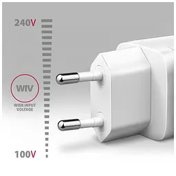 Зарядний пристрій AXAGON 1xUSB QC3.0 + 1xUSB-C PD20W white (ACU-PQ20W) - мініатюра 5