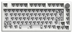 Клавіатура FL ESPORTS DIY-barebone MK750 White Three-Mode (MK750-4247)