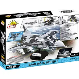 Конструктор Cobi Літак SAAB JAS 39 Gripen E 480 деталей (COBI-5820) - мініатюра 2