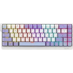 Клавіатура Ajazz x NacodeX NK68 V2 Red Switch Purple/White/Blue (NK68-V2-R-PWB) [175700] - мініатюра 2