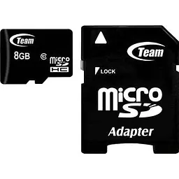 Картка пам'яті Team Micro Sdhc Class 10 8 GB - мініатюра 2