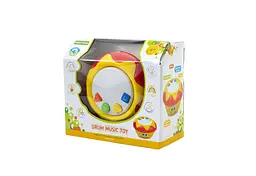 Іграшка музична "Барабан" 6+ Baby team Різні кольори - мініатюра 5