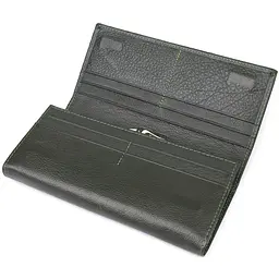 Стильний гаманець у два складення з натуральної шкіри ST Leather 19х9х3 см acs0029693 - мініатюра 6