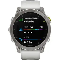 Смарт-годинник Garmin Epix (Gen 2) Sapphire-White Titanium (010-02582-20/21) - мініатюра 2