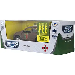 Автомодель TechnoDrive Шеврони Героїв Toyota Prado 24 ОМБр (KM618824) - мініатюра 12