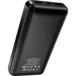 Зовнішній акумулятор Hoco J72A Easy Travel 20000mAh 10W Black (738394) [101331] - мініатюра 3