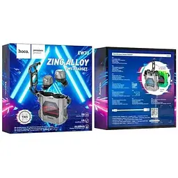 Навушники Hoco Interstellar True Wireless BT Headset EW33 сірі - мініатюра 9