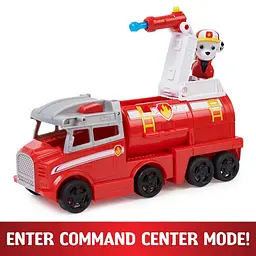 Великий рятувальний автомобіль-трансформер Spin Master Paw Patrol з водієм Маршал (SM17776/6172) - мініатюра 7