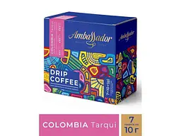 Кава в дріпах AMBASSADOR 10г*7шт Colombia