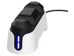 Зарядна станція Trust GXT 228 Dual charging dock for PS5 controllers (25597)