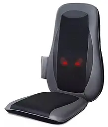 Масажна накидка на крісло NAIPO Neck & Back Massager з підігрівом, вібрацією та функцією масажу Шиатцу; модель - MGBK-2606H - мініатюра 2