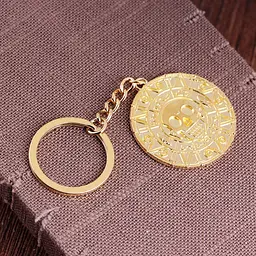 Брелок монета Ацтек Пірати Карибського моря KРOC 154 - мініатюра 3