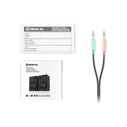 Акустична система REAL-EL S-235 Black (EL121200010) - мініатюра 10