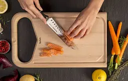 Ніж кухонний Tefal Сантоку Ice Force 18 см нержавіюча сталь, пластик, чорний kuh0014550 - мініатюра 5