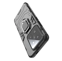 Чохол бампер Primolux Ring Armor для Xiaomi 14 Black - мініатюра 4