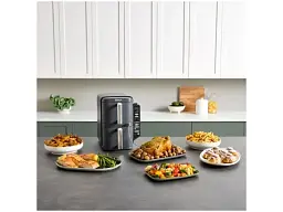Мультипіч (аерофритюрниця) Ninja Double Stack XL 2-Level Hot Air Fryer with Smart Cook System SL451EU - мініатюра 12