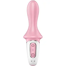 Надувний анальний вібратор Satisfyer Air Pump Booty 5+ 19 см рожевий