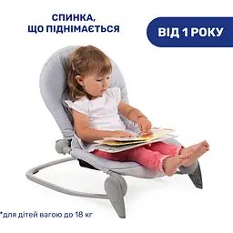 Крісло-гойдалка Chicco Balloon блакитна (79652.39) - мініатюра 3