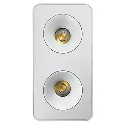 Світильник точковий накладний SIDNEY-2L 20W 4000K IP20 білий Violux ( 330461 ) - мініатюра 4
