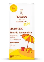 Сонцезахисне молочко Weleda Едельвейс SPF 30, 150 мл (007555EN) - мініатюра 2
