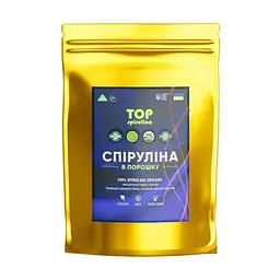 Спіруліна у порошку Spirulina, 250 грам TOP vit0004318