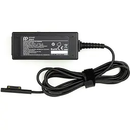 Блок живлення для ноутбуків PowerPlant MICROSOFT 220V, 15V 24W 1.6A (MS4) (MI24CMS4)