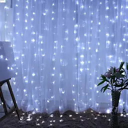 Гірлянда Світлодіодна Штора Xmas 200 LED 3х2 м Білий USB - мініатюра 3