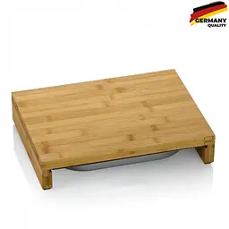 Дошка для нарізки з піддоном KELA Kenina 36х27х7 см (12552) 36 см