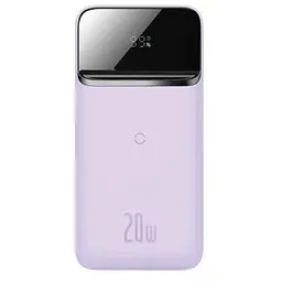 Портативна батарея Powerbank Baseus Wireless Charger Magnetic 10000 mAh 20W PPCX010005 Purple