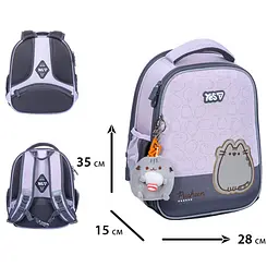 Рюкзак шкільний  ортопедичний шкільний каркасний Yes Pusheen H-100S - мініатюра 3